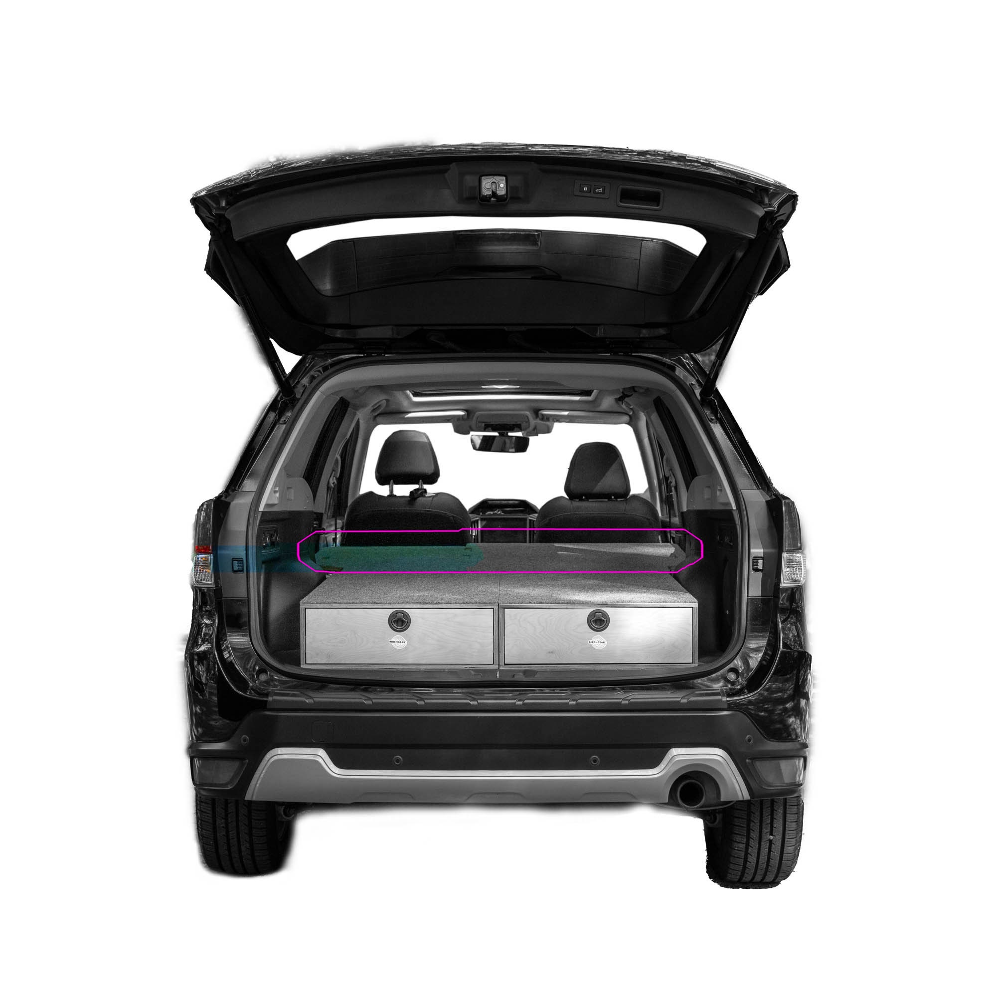 Subaru outback storage drawers discount