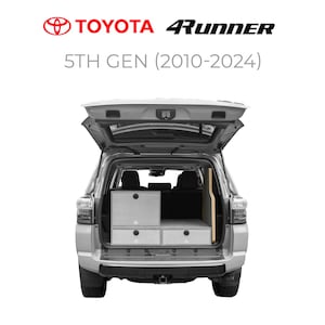 Double Bed Platform for 4Runner (Add-On) | Fits 5th Gen Toyota 4Runner | Car Camping add-on for Overlanding and Road Trips