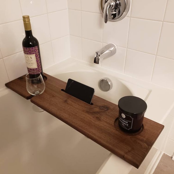 Custom bath boards made from the wood of your choosing!