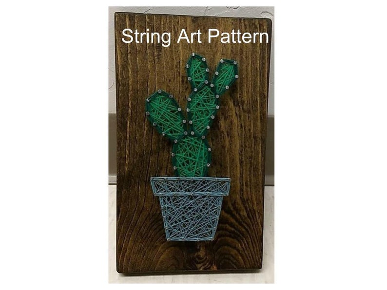 String art template, string art pattern, string art cactus, cactus string art, string art cactus template, string art cactus pattern, cactus image 1