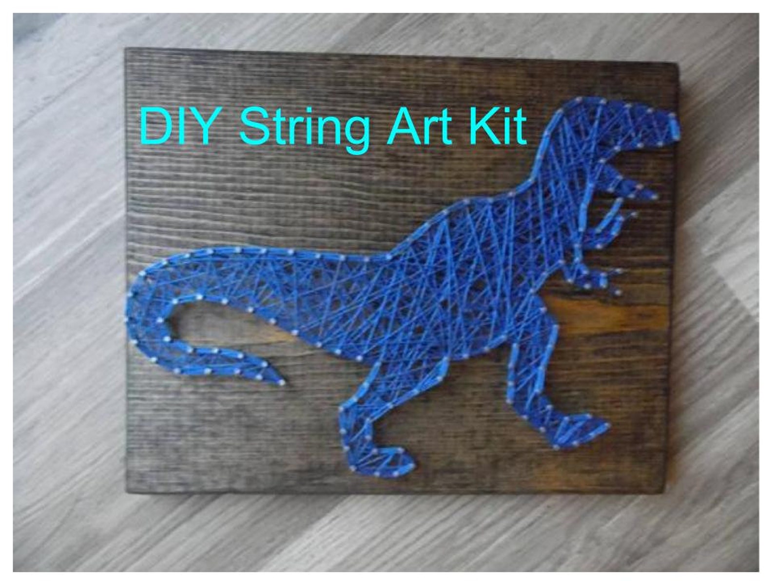 DIY String Art Kit DIY Trex String Art Kit String Art Kit Etsy