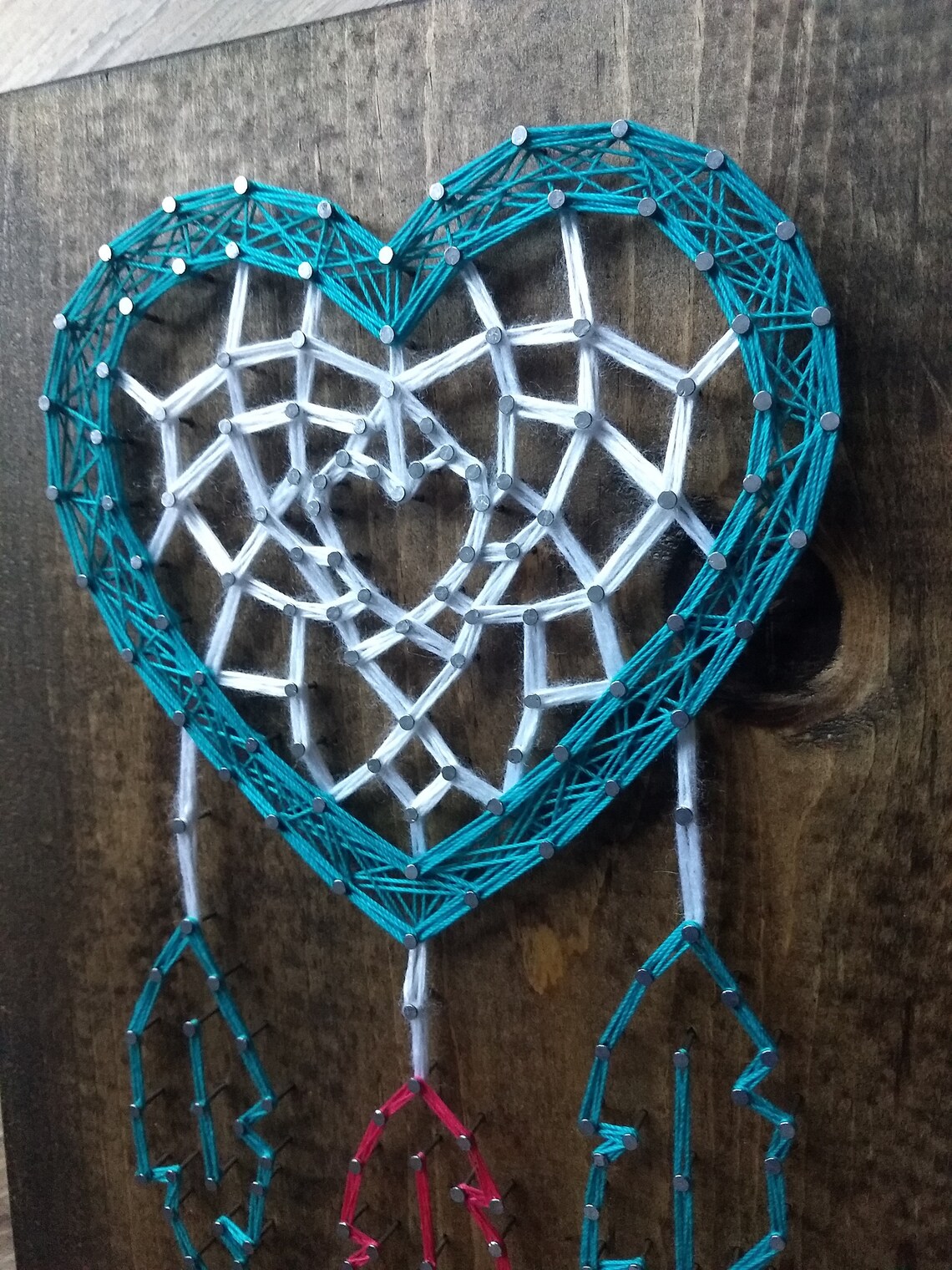 Dream Catcher String Art dream catcher art string art dream Etsy
