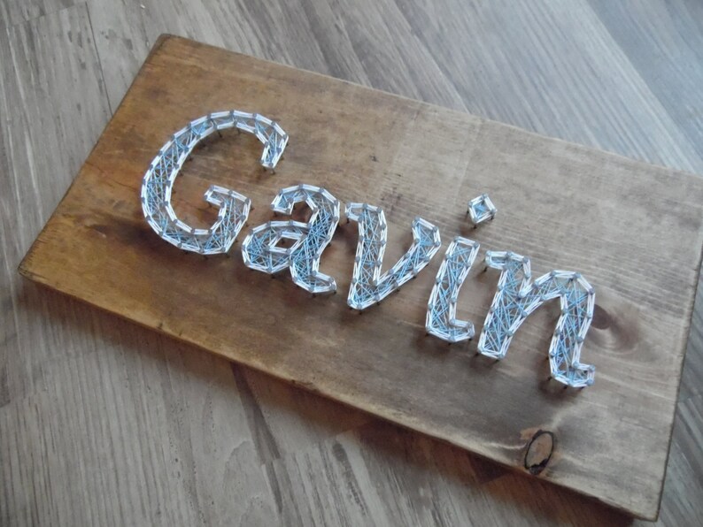 Custom Name String Art Name String Art String Art Custom Etsy