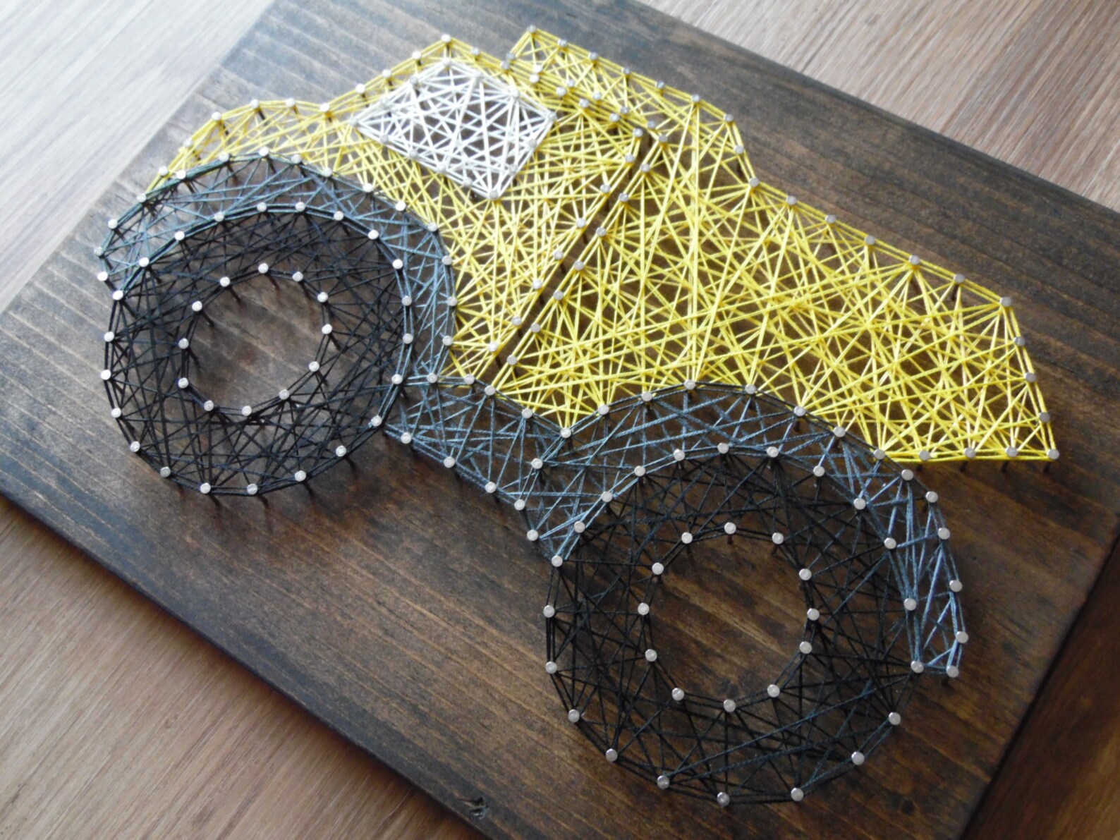 Truck String Art Dump Truck String Art Boy String Art | Etsy