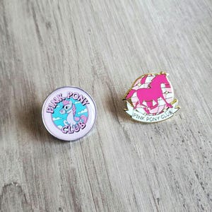 Pink pony club, pony club, pink pony club pin, Chappell roan, pink pony pin, Chappell roan pink pony club, pink pony club enamel pin, pin