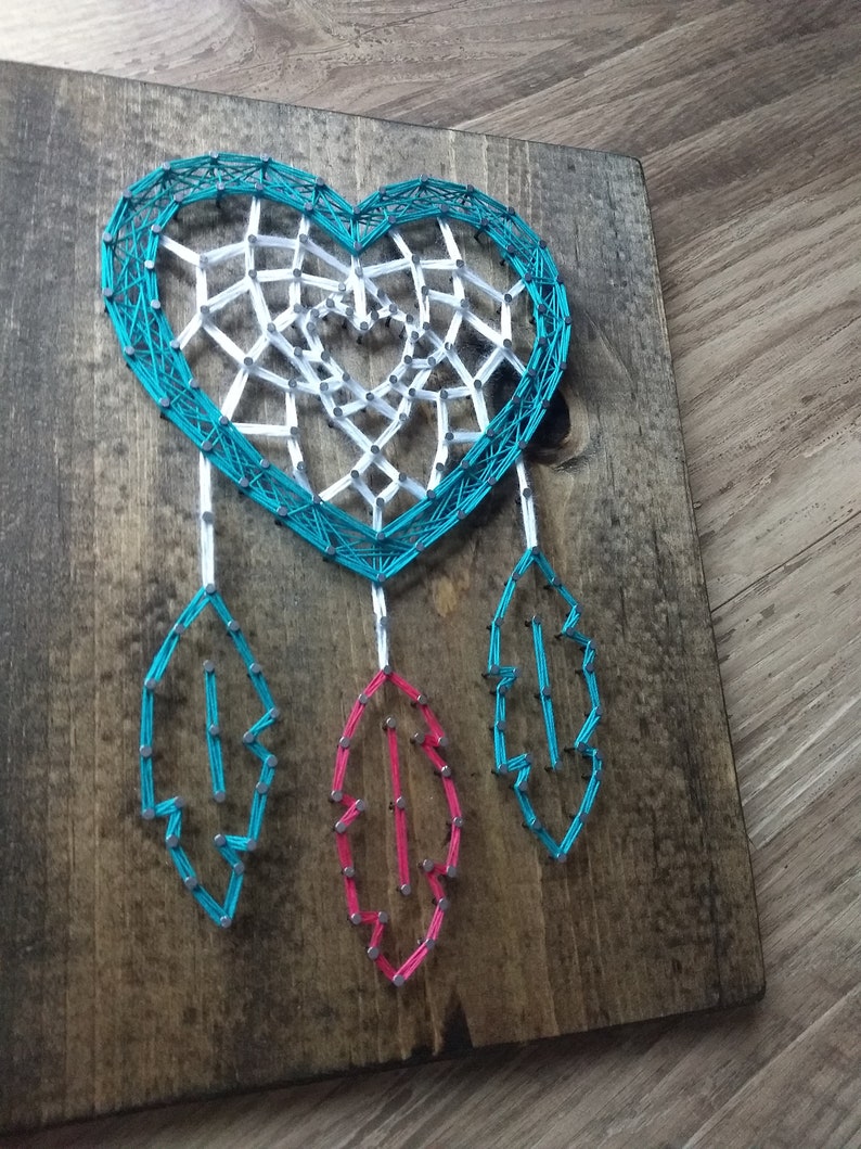 Dream Catcher String Art dream catcher art string art dream | Etsy