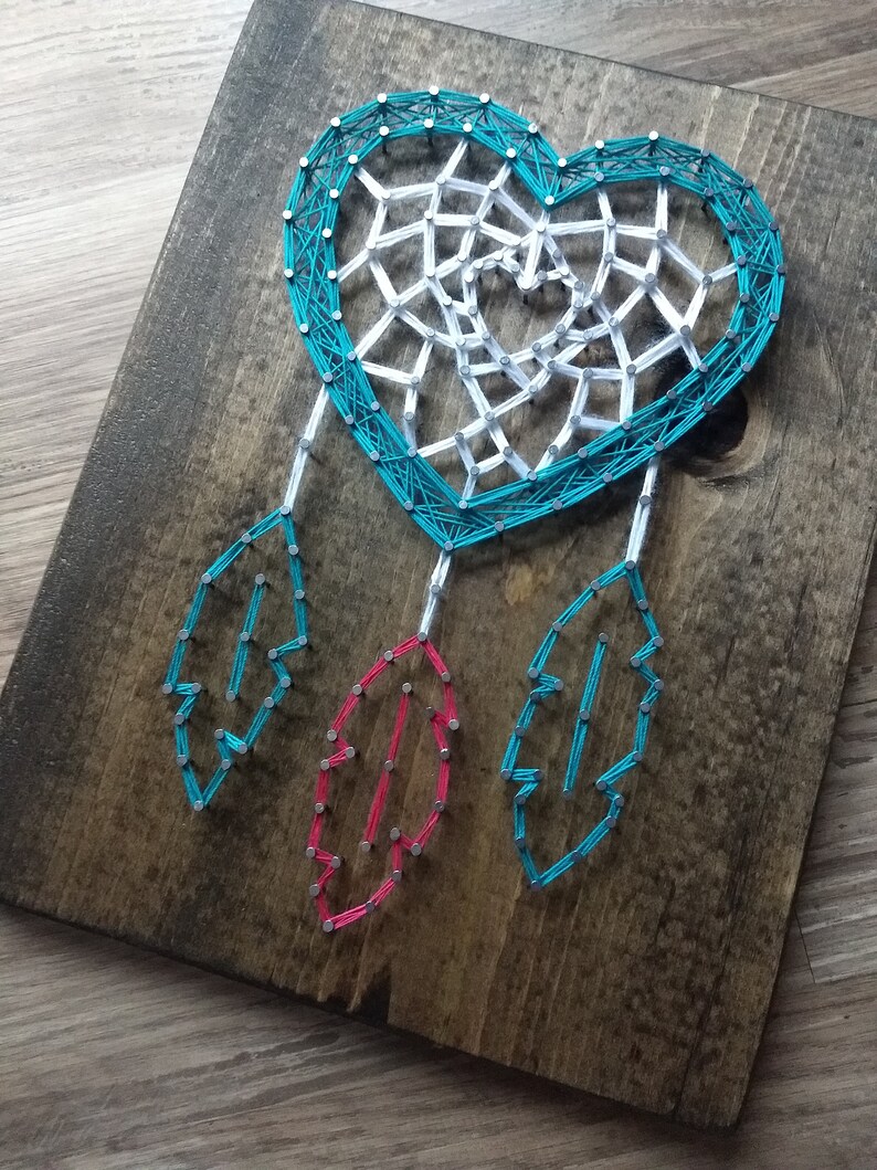Dream Catcher String Art dream catcher art string art dream | Etsy