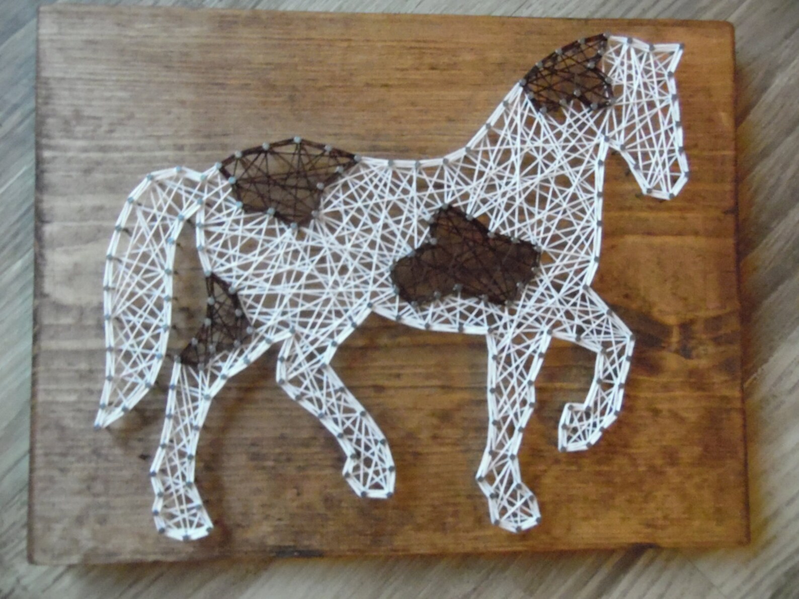 Horse String Art Animal String Art Horse Art String Horse Etsy Singapore