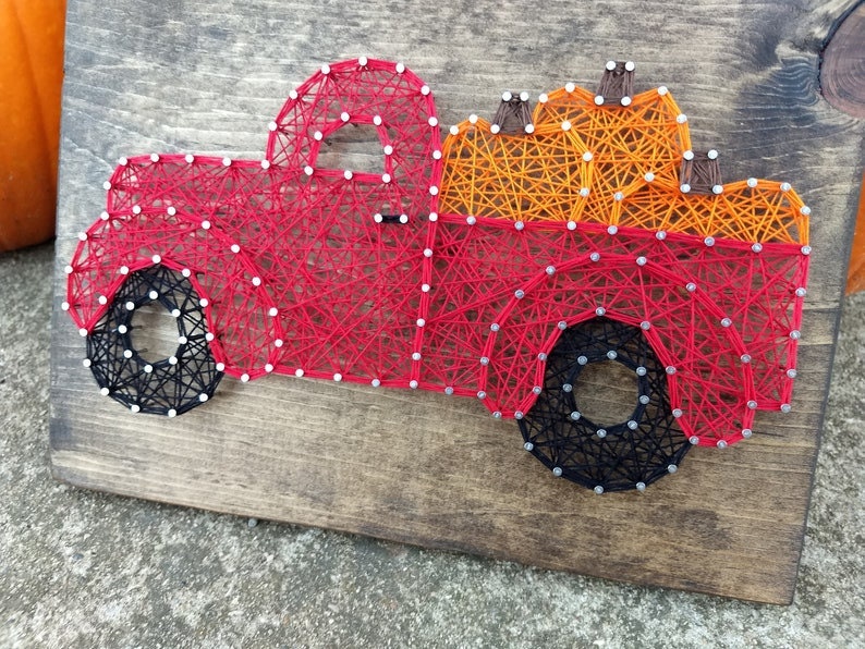 String Art Template String Art Pattern Fall String Art - Etsy