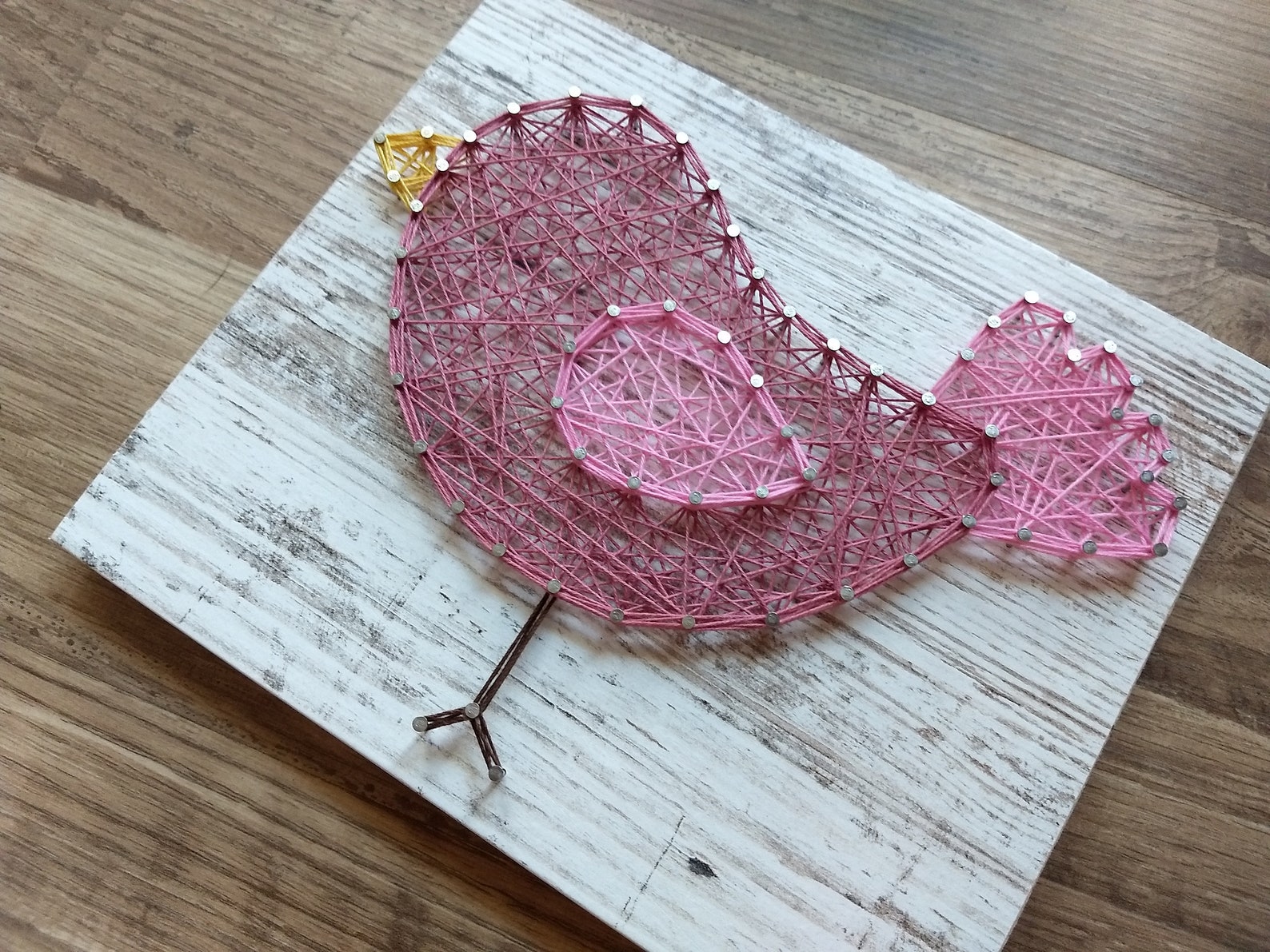 Spring string art blue bird string art bird decor blue bird | Etsy