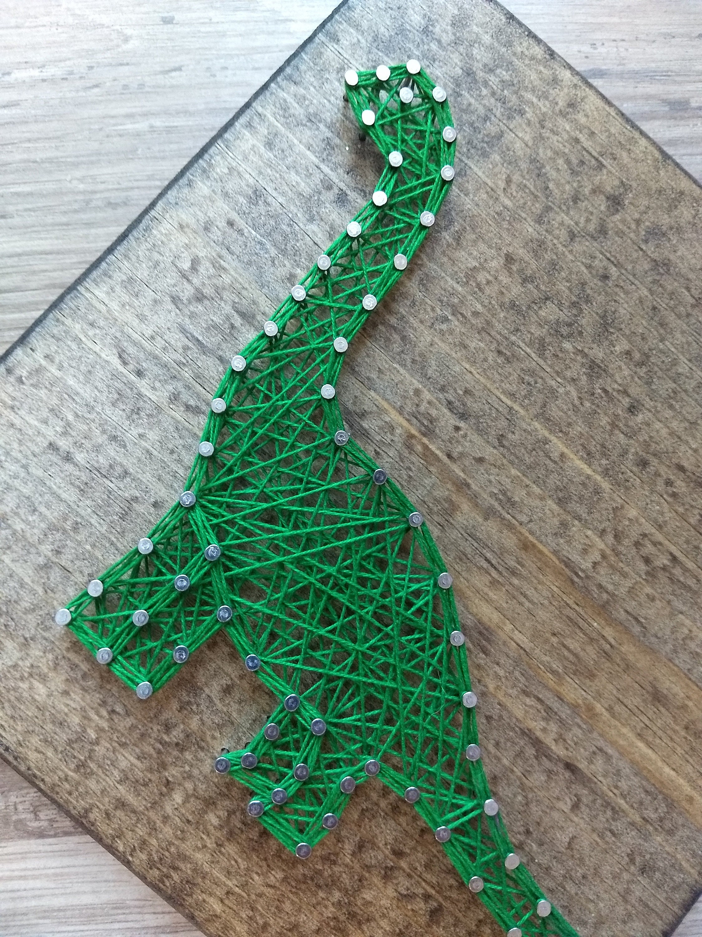 Dinosaur String Art Kit DIY String Art Kit String Art Kit Etsy Canada