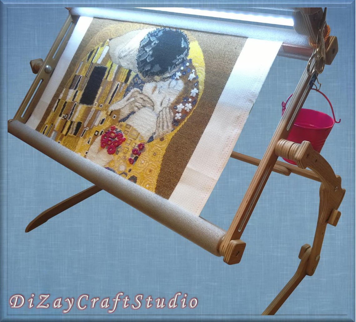Cross Stitch Stand with illumination Universal Needlepoint | Etsy