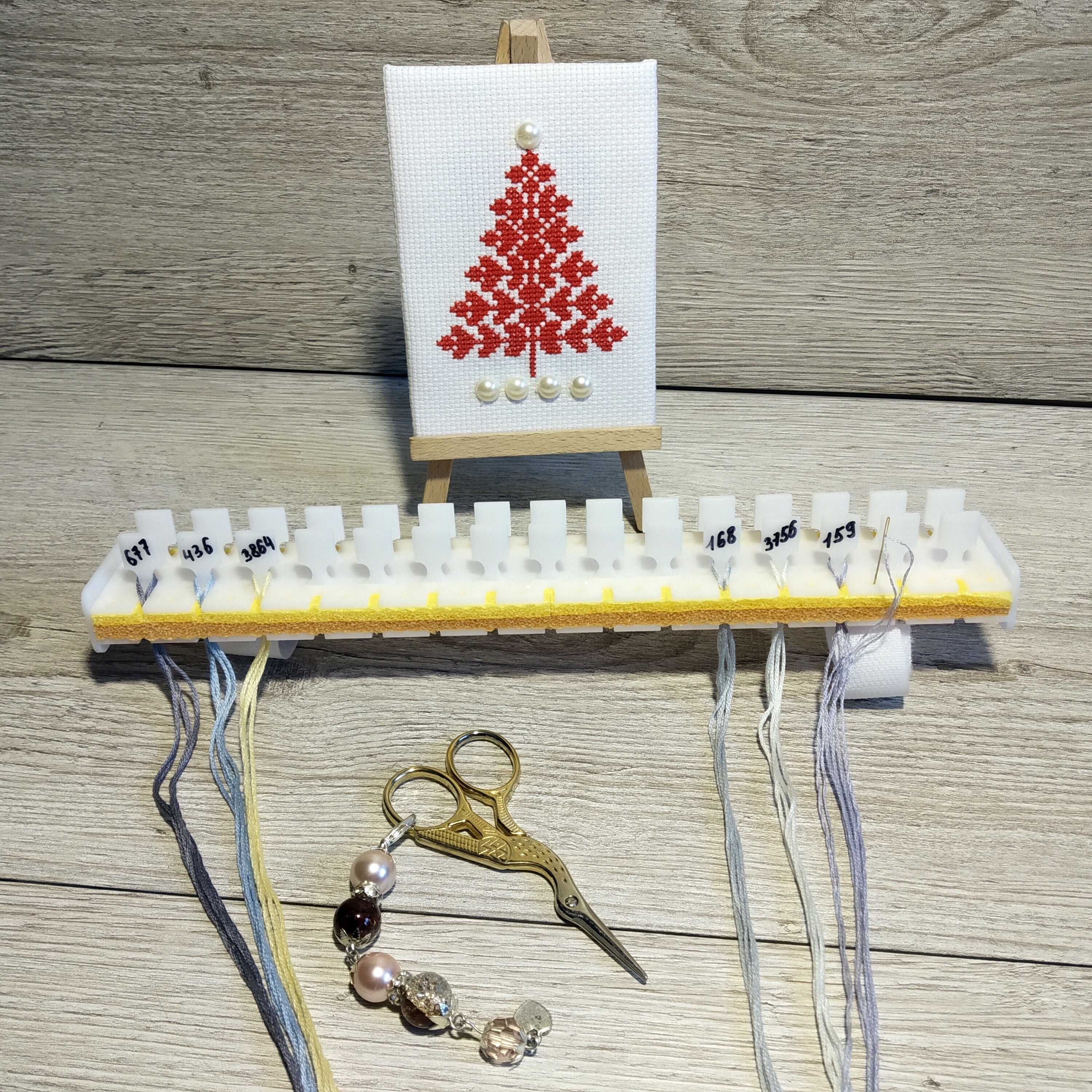 Floss Organizer Embroidery for Cross Stitch Stand Sewing Etsy