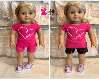 Fits like American Girl doll clothes/ 18 inch doll clothes/ Swiftie Separates
