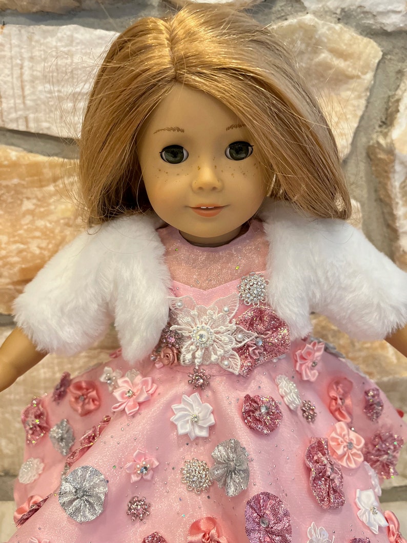 Quinceanera Gown/ Fits Like American Girl Doll Clothes/ Pink Etsy