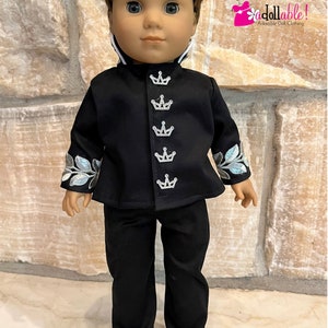 Fits like American boy doll clothes/ 18 inch doll clothes/ Paul McCartney Outfit