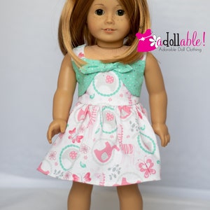Si adatta come i vestiti per le bambole American Girl / vestiti per le bambole da 18 pollici / vestito In My Dreams
