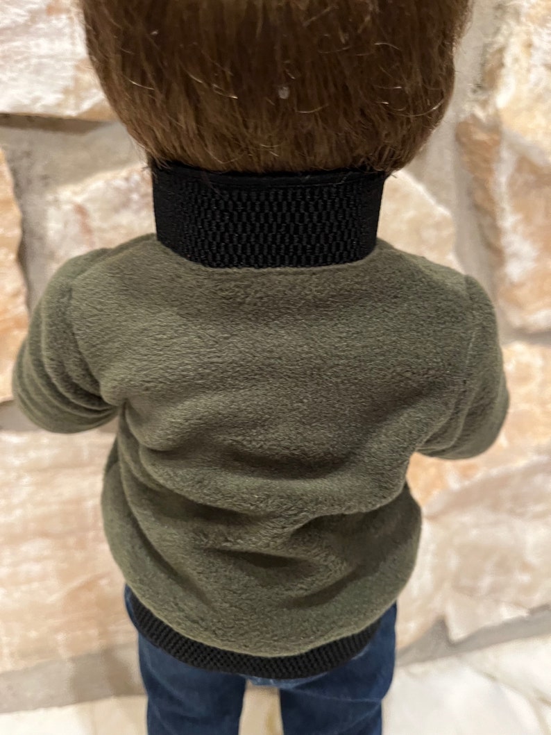 Fits like American boy doll clothes/ 18 inch boy doll clothes/ Mountain Fleece Jacket image 7