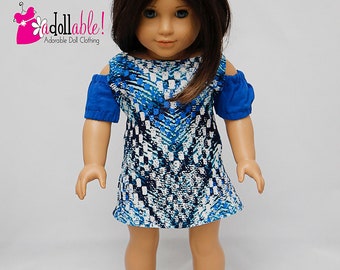 Fits like American Girl doll clothes/18 inch doll clothes/ Starry Night Dress