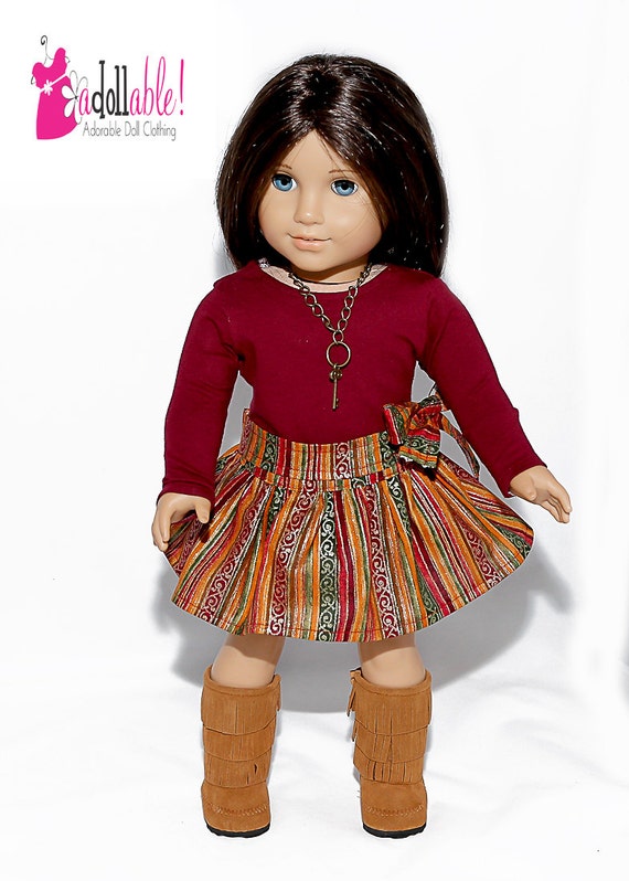 Se adapta como ropa de mu eca American Girl ropa de mu eca de 18