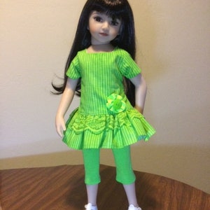 Fits 20 inch Maru & Friends Doll Clothing/ 20 inch doll clothes/ Striped Capris Sets