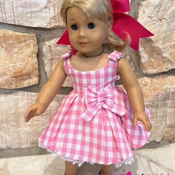 Robe d'inspiration Barbie pour votre poupée de 40 cm (45,7 cm)/Convient comme des vêtements de poupée américaine/Vêtements de poupée de 40 cm