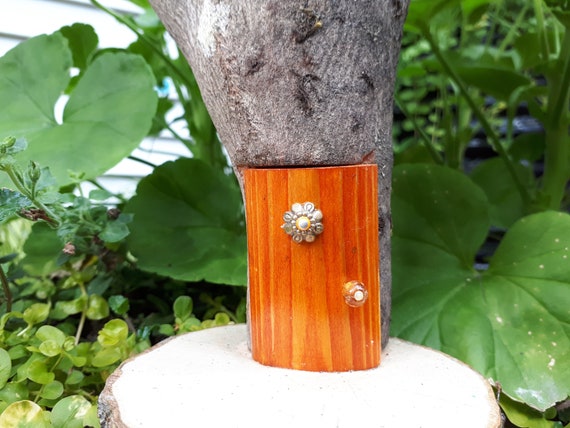 Woodland Fairy House With Orange Front Door And Bird Nest Etsy