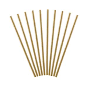 Canudos de Papel Kraft 10ct | Casamento Rústico | Chá de bebê natural | Festa de aniversário neutra em termos de gênero | Canudos de Ação de Graças | Talheres Kraft