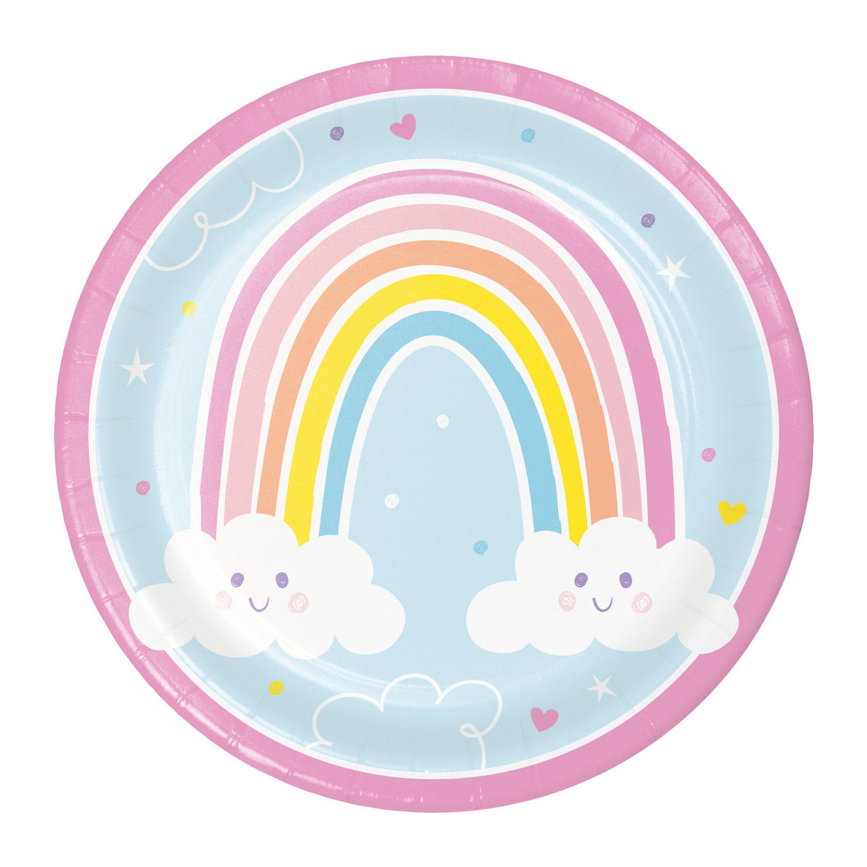 Unique Regenbogen-Papierservietten – 16 Stück, 16,5 X 16,5 Cm, Bunt & Nachhaltig Für Geburtstagspartys