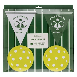 Pickleball Banner Set 6ft | Pickleball Birthday | Pickleball Party Supplies | Pickleball Party | Pickleball Bachelorette | Pickleball Decor