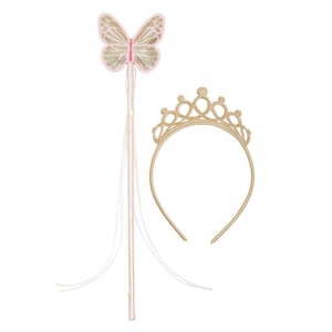 Fairy Wand and Tiara Set | Fairy Princess Party | Woodland Fairy Party | Fairy Garden Birthday Party | Princess Party Wand | Magic Wand