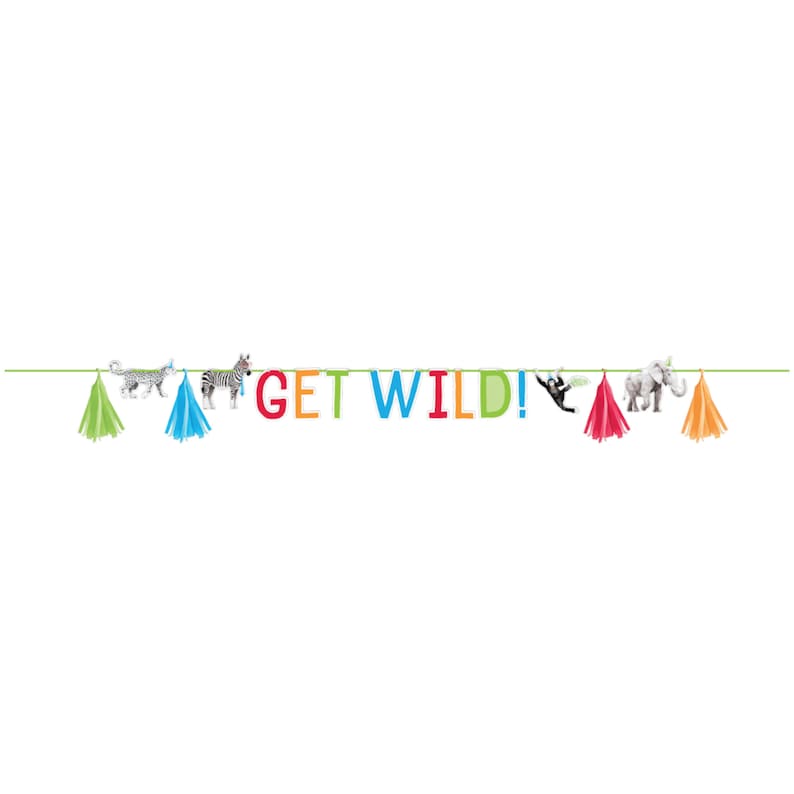 Wild Safari Themed Dinner Plates – 8.75-Inch Party Plates, 8-Count (Multicolor Animal Print) - View #10