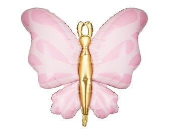Magical Butterfly Foil Balloon 27.2in – Fairy Party Decor