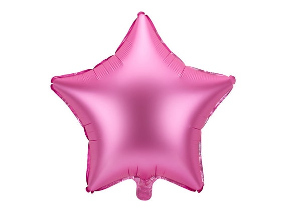 Pink Star Foil Balloon 19" | Pink NYE Party Decorations | Christmas Birthday Party | Pink Christmas Party Balloons | Pink Baby Shower Decor Il_570xn