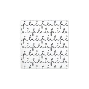 Christmas Fa La La Cocktail Napkin 20ct | Christmas Napkins | Holiday Office Party | Christmas Tableware | Adult Christmas Party Decor