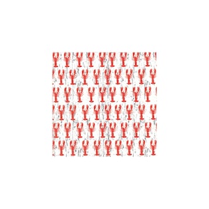 Lobster Beverage Napkins 20ct | Crawfish Birthday | Crawfish Boil Party | Lobster Bake Party Decorations | Nautical Bachelorette Party