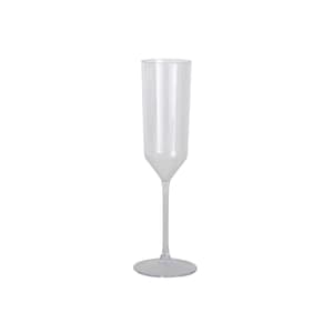 Clear Plastic Champagne Flutes 4ct | Wedding Flutes | New Year&#39;s Eve Cups | Bridal Shower Cups | Birthday Cups | Bachelorette Party Cups