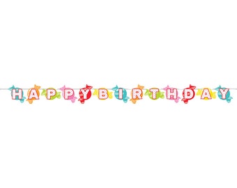 Candy Shop Happy Birthday Banner 7ft | Candy Shop Birthday | Candy Land Birthday Decor | Sweet Shoppe Birthday Sign | Candy Land Christmas