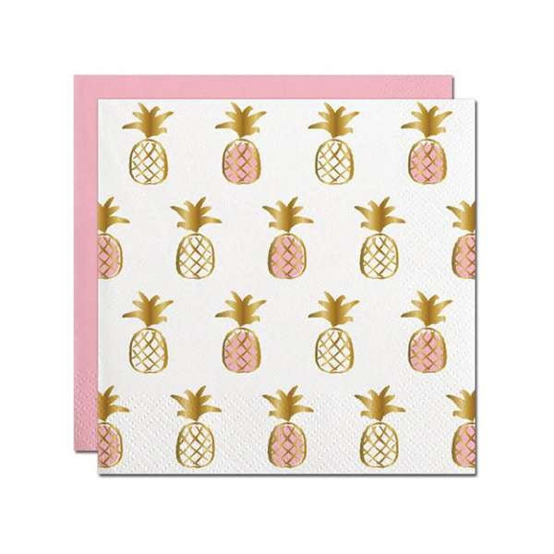 pineapple guest towels