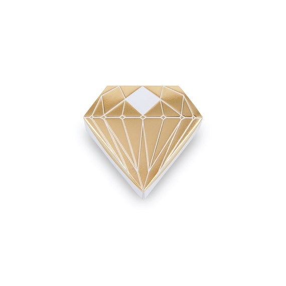 Gold Diamond Favor Boxes 10ct | Bachelorette Party | Bridal Shower Decor | Gold Wedding Party | Last Fling Before the Ring | Bride to Be Il_570xn