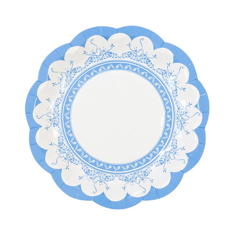 Tea Party Bridal Shower Tea Party Paper Plates 7 Tea for Two Birthday Assorted 12 Floral Paper Plates Tea Party Baby Shower