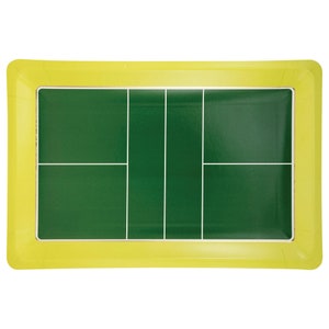 Pickleball Court Lunch Plates 8ct | Pickleball Birthday | Pickleball Party Supplies | Pickleball Decorations | Pickleball Bachelorette Party