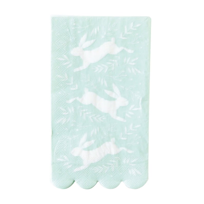 The Party Darling Bunny Paper Guest Towels - Thumbnail 3