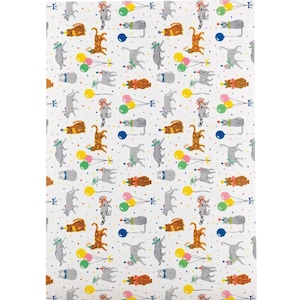 Cat Party Paper Table Runner 10ft | Cat Birthday Table Runner | Cat Birthday Paper Table Runner | Cat Birthday Party Supplies | Cat Adoption