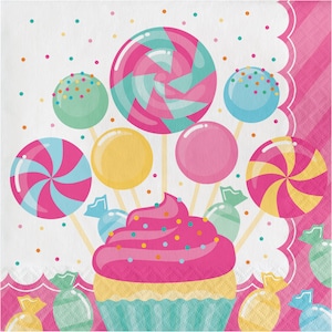 Candy Shop Plastic Favor Cup 1ct Candy Shop Birthday Party Candy Land Christmas Decor Sweet Shoppe Birthday Favor Two Sweet Shoppe image 5