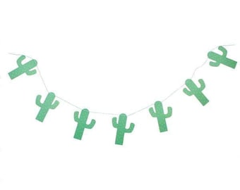 Fiesta Cactus Banner 6ft – Cinco de Mayo & Taco Bar Party Decoration
