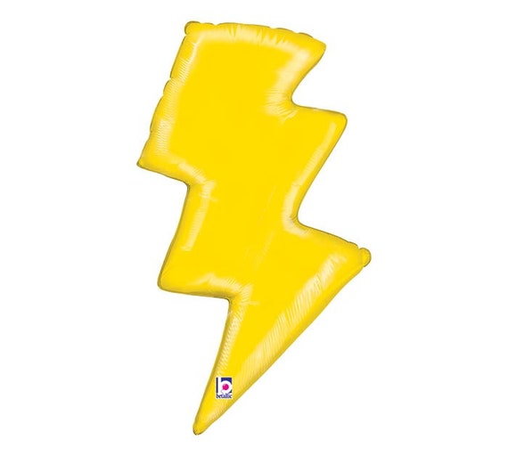 Palloncino Foil Lightning Bolt 36 / Decorazione festa supereroe /  Decorazioni supereroe / Festa di compleanno del ragazzo supereroe / Palloncino  supereroe -  Italia
