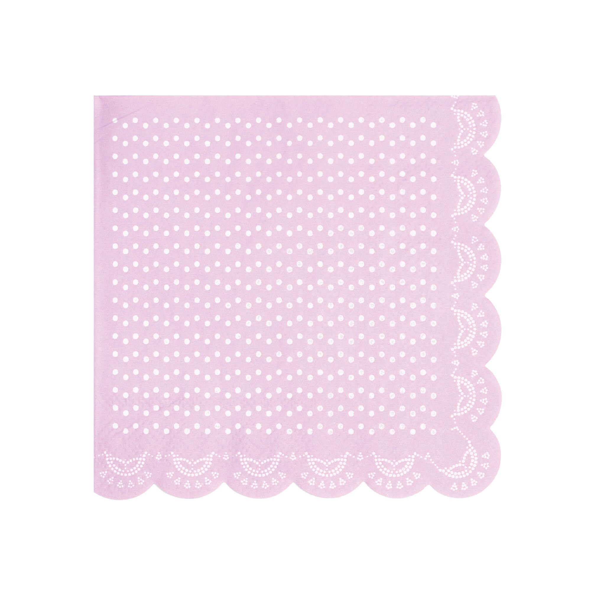 Lavender Lace Paper Napkins Bridal Shower Napkins Baby Etsy