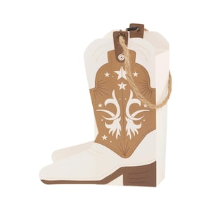 Western Cowboy Boot Treat Bags 8ct | Cowboy Party Favor Bags | Western Favor Bags | Western Birthday | Rodeo Birthday | Cowboy Birthday