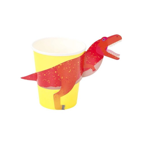 Dinosaurier-Servietten Zum 3. Geburtstag, 50 Stück – Lustiges Three-Rex-Design Für Jungen & Mädchen